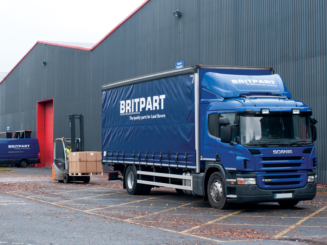 britpart lorry