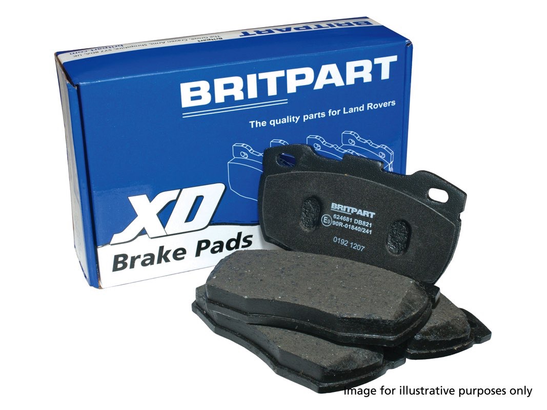 Britpart Rear Brake Pad Set JAPANPARTS PP-L01AF 8033001697599 
